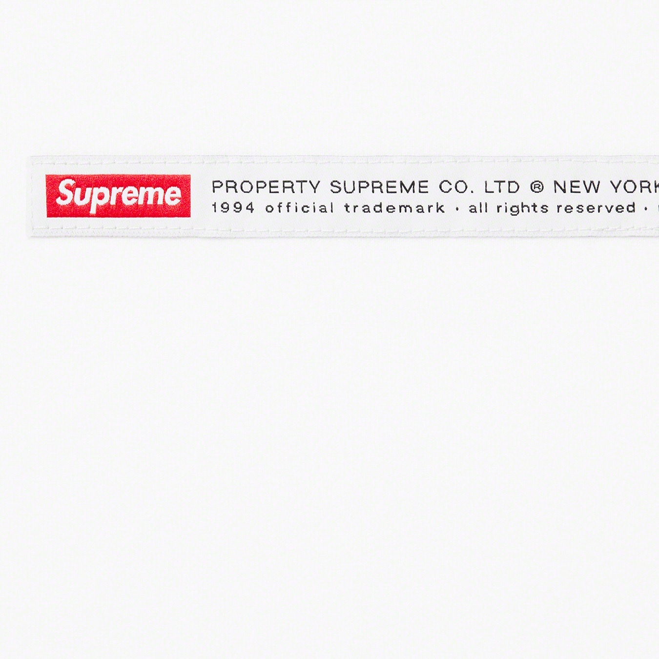 Property Label S/S Top view 2